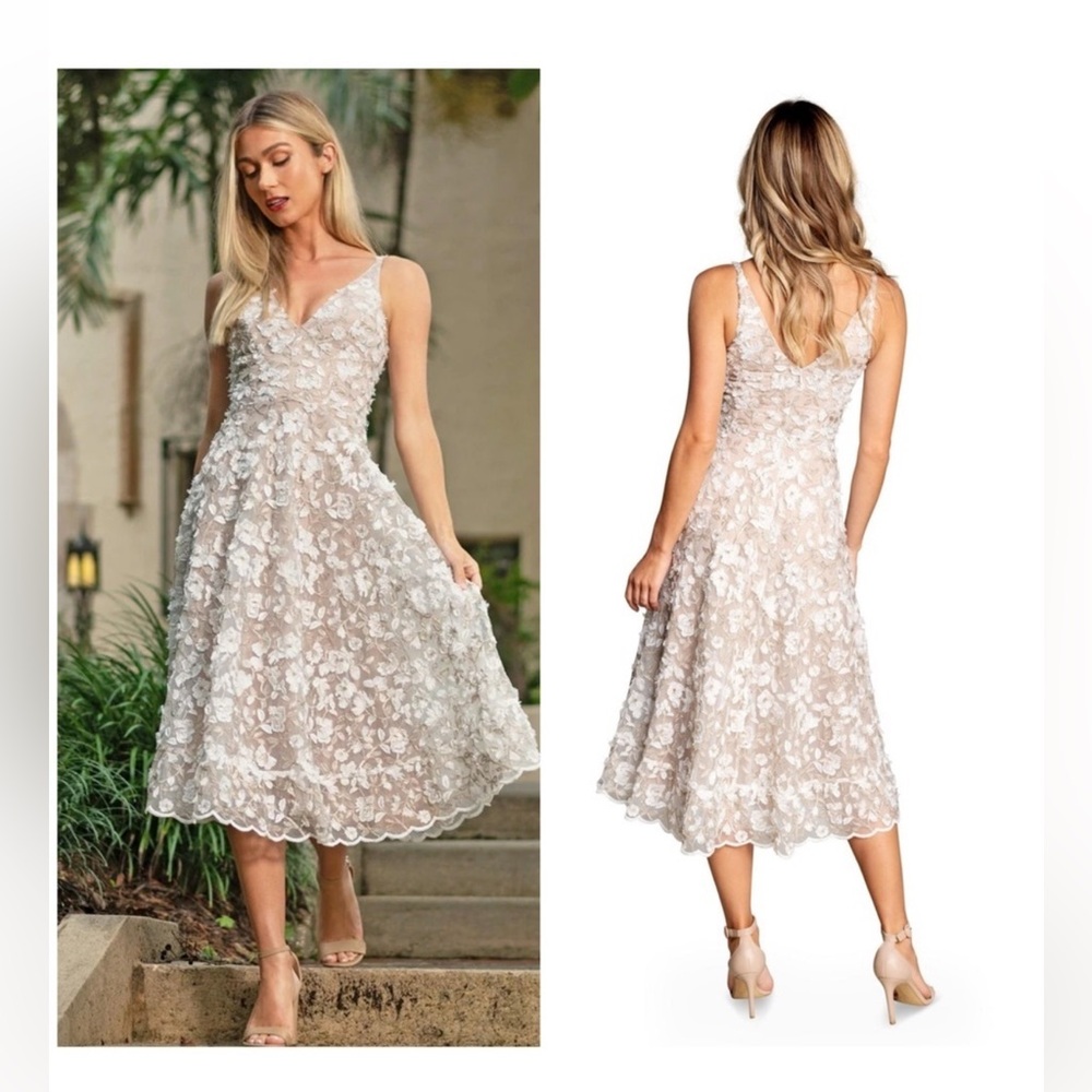 New Dress the Population 3D Elisa Dress Size Medium​​​